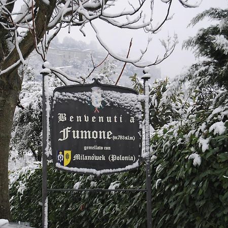 Locanda Il Falco Nero Fumone Eksteriør bilde